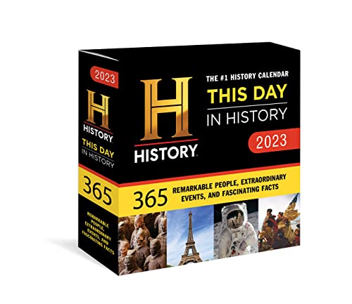 2023 History Channel This Day in History Boxed Calendar: 365 Remarkable People, Extraordinary Events, and Fascinating Facts (Daily Calendar, Office Desk Gift) (Moments in HISTORY™ Calendars)