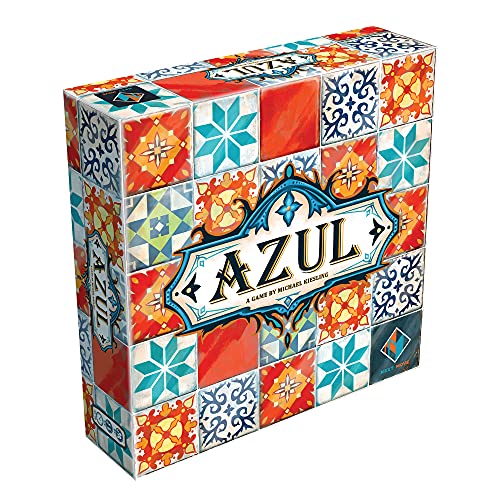 Azul Board Game | Strategy Board Game | Mosaic Tile Placement Game | Family Board Game for Adults and Kids | Ages 8 and up | 2 to 4 Players | Average Playtime 30-45 Minutes | Made by Next Move Games