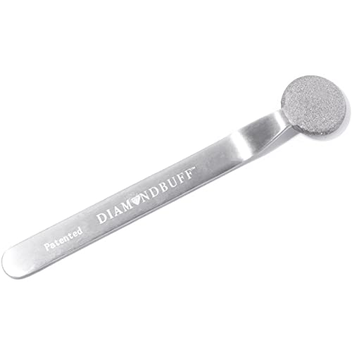 Bee Stunning DIAMONDBUFF Microderm Exfoliation Tool for at Home Glowing and Radiant Skin | Reduce Acne, Fine Lines, Wrinkles, & Provide a Velvety Smooth Complexion with Diamond Microdermabrasion