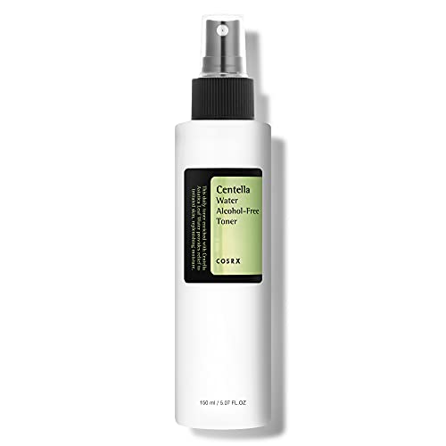 COSRX Centella Water Alcohol-Free Toner, 150ml / 5.07 fl.oz | Centella Asiatica for Soothing | Korean Skin Care, Vegan, Cruelty Free, Paraben Free