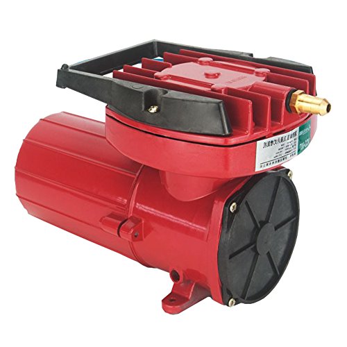 DC 12V Portable Fish Tank Pond Aquaculture Hydroponics Aquarium Air Pump Compressor Aerator 100W 105LPM/Min, Oxygen Supplies