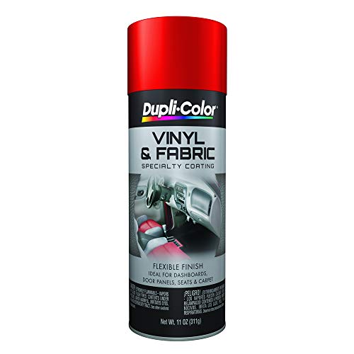 Dupli-Color EHVP10000 Red High Performance Vinyl and Fabric Spray - 11 oz, Single