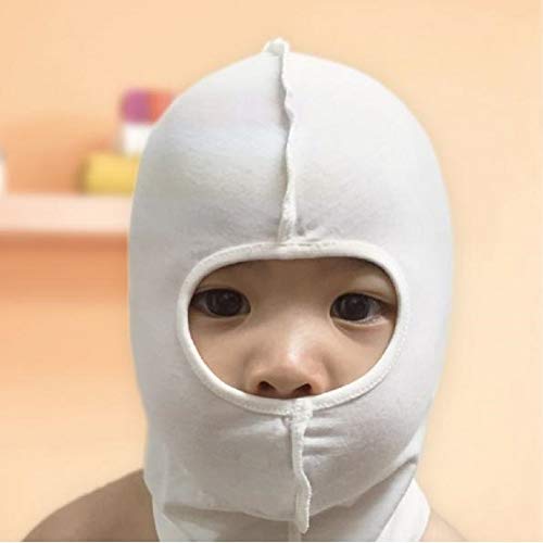 Edenswear Zinc-Infused Face Balaclava for Kids with Eczema (Kids 2+ Years) (Small)