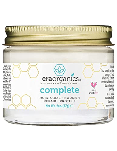 Era Organics Face Moisturizer Cream - Advanced 12-In-1 Rejuvenating Facial Cream With Superfood Complex Manuka Honey, Hyaluronic Acid & More - Anti Aging Wrinkle Face Cream For Women & Men