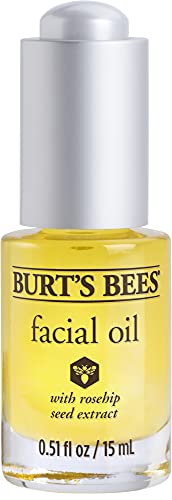 Face Oil, Burt's Bees Hydrating & Anti-Aging Facial Care, 0.05 fl oz Ounce (Packaging May Vary)