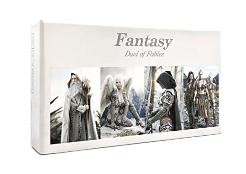 Fantasy Duel of Fables – A simple fantasy themed card game for adults, teens & kids 10 +, makes a perfect party game for 2 or more players