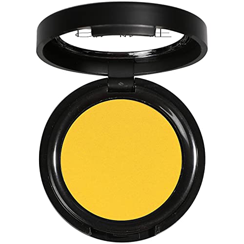 IS'MINE Single Eyeshadow Powder Palette High Pigmented Vegan Yellow Matte Eye shadow Makeup Singles (#11)