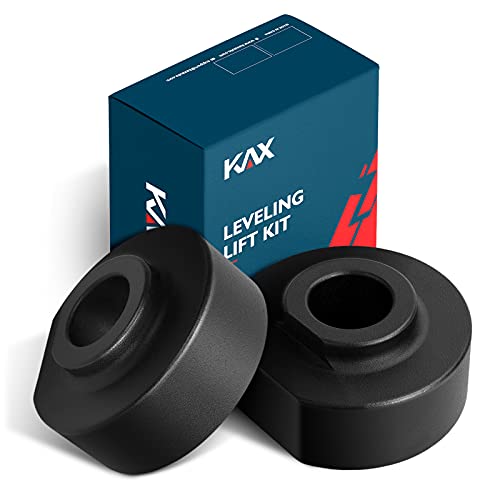 KAX 2" Front Leveling Lift Kit Fit for 1999-2020 F250 F350 Super Duty 2WD, 2 inch Lift Kit for 2000 2001 2002 2003 2004 2005 Excursion 2WD, Front Struts Spacer LLK013