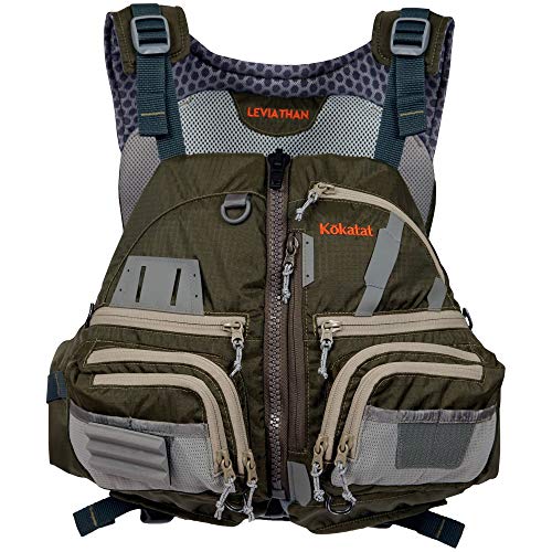 Kokatat Fishing Kayak Lifejacket (PFD)-Olive-XL/XXL