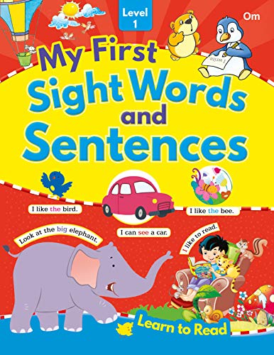 My First Sight Words and Sentences Level - 1