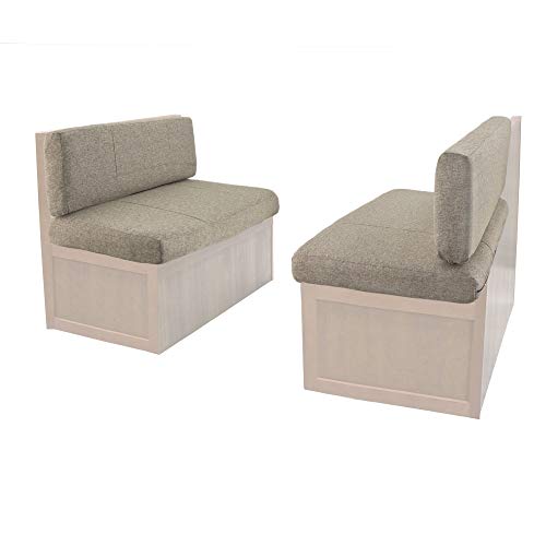 RecPro RV Dinette Booth Cushions with Memory Foam | Cloth | Camper Trailer | Bed | RV Furniture (40")