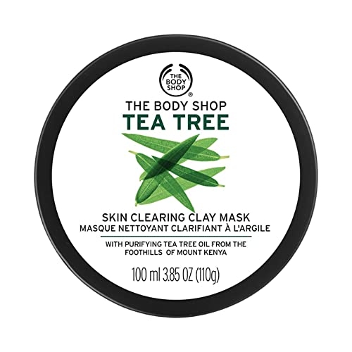 The Body Shop Tea Tree Skin Clearing Clay Face Mask, 3.85 Oz