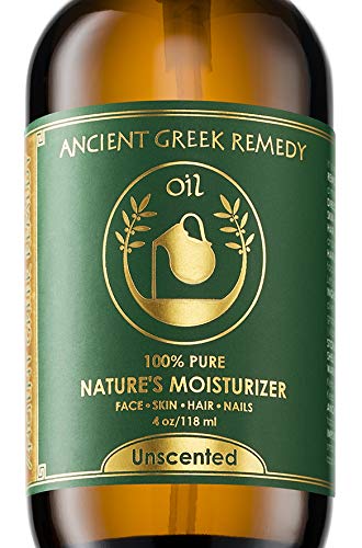 Unscented Organic Blend of Olive, Almond, Jojoba, Grapeseed, Sunflower, and vitamin E oil. Anti Aging Body and Facial oils for Sensitive Dry Skin, Face, Hair, Nail. Moisturizer for Women and Men