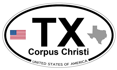 US Decal, Inc. Corpus Christi, Texas Oval Sticker