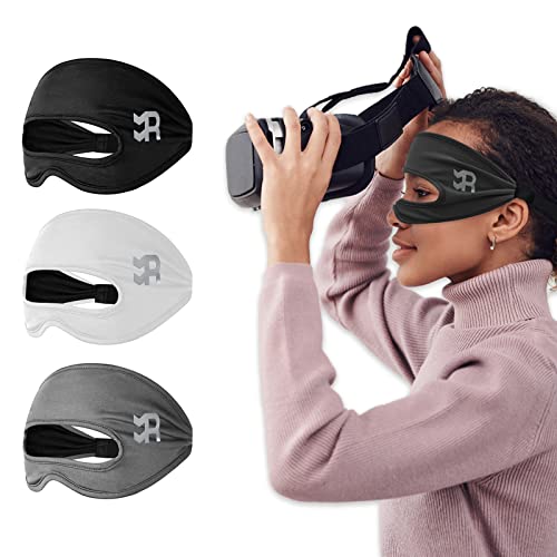 VR Mask Sweat Band Facemask Compatible with Oculus Quest 2 Accessories ( 3pcs )