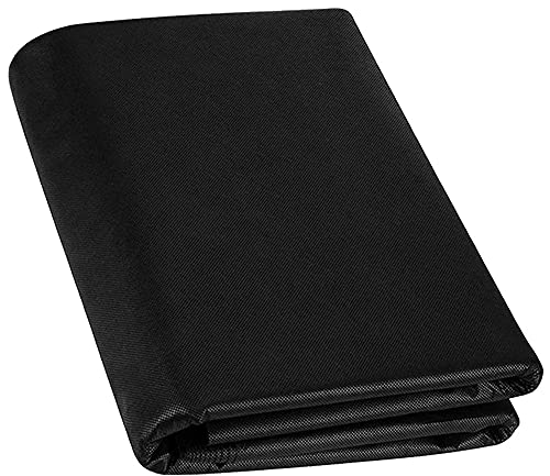 YLM1991 Upholstery Black Cambric Dust Cover Fabric Replacement 62" x 118"(Fire Retardant Dust Cover Fabric 3yds)