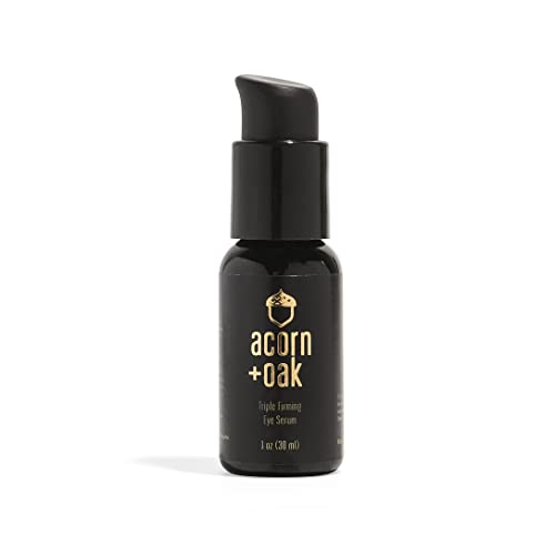 ACORN + OAK Anti-Aging Eye Lotion - Under Eyes and Eyelids Moisturizing Gel - Lightweight Creamy Skin Lifting, Tightening, and Firming Lotion - Perfect for Dark Circles and Dry, Droopy, Sagging Skin