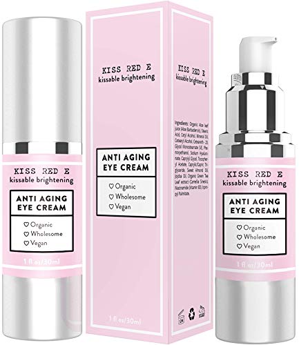 Anti Aging Eye Cream for Dark Circles, Eye Bags, Fine Lines, Puffiness. Best Anti Aging Eye Cream Moisturizer for Wrinkles, Crows feet, Puffy Eyes