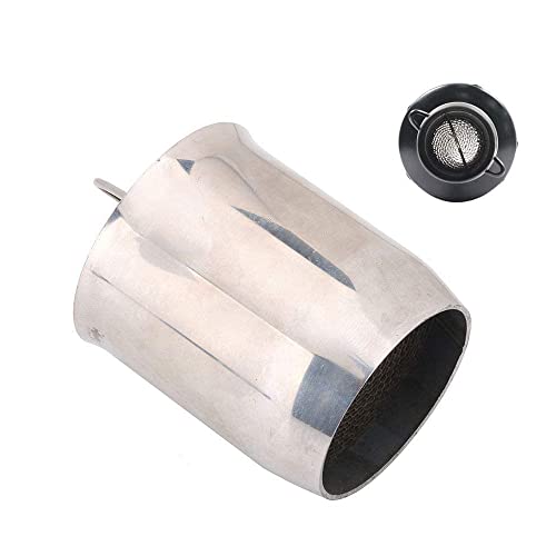 AnXin 60mm Exhaust DB Killer Universal Motorcycle Removable Exhaust Muffler Silencer Noise Sound Eliminator