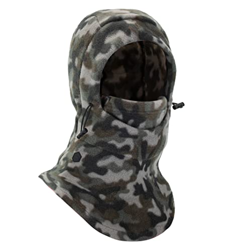 Balaclava Ski Mask - Winter Face Mask Cover for Extreme Cold Weather - Heavyweight Fleece Hood Snow Gear for Men & Women