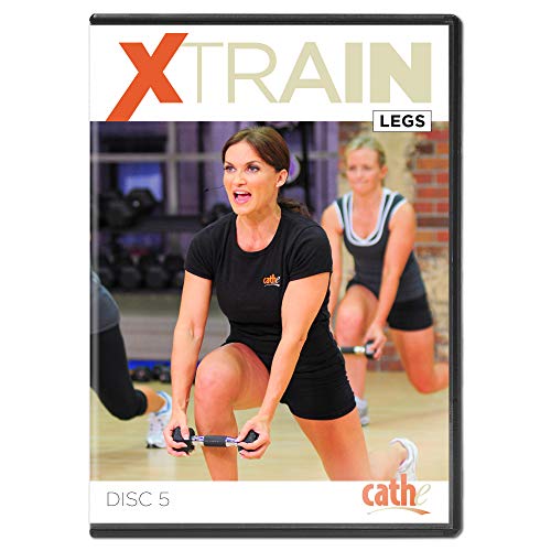 Cathe Friedrich XTrain Legs Exercise DVD For Women- Lower Body Workout DVD Builds Shapely Legs, Thighs, Hips, Butt, and Glutes