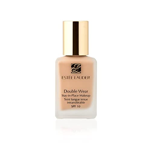 Estee Lauder Double Wear Stay-in-Place Makeup | 24-Hour Wear, Flawless, Natural, Matte Foundation for All Skin Types | Waterproof and SPF 10 | Shade: 3C2 Pebble - Cool / Rosy Undertone | 1 oz