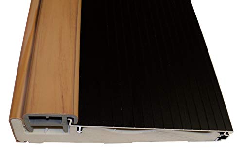 Exterior Inswing Threshold 5 5/8 inch with Composite Cap and Composite Bottom- Dark Bronze (36 inch Uncut)