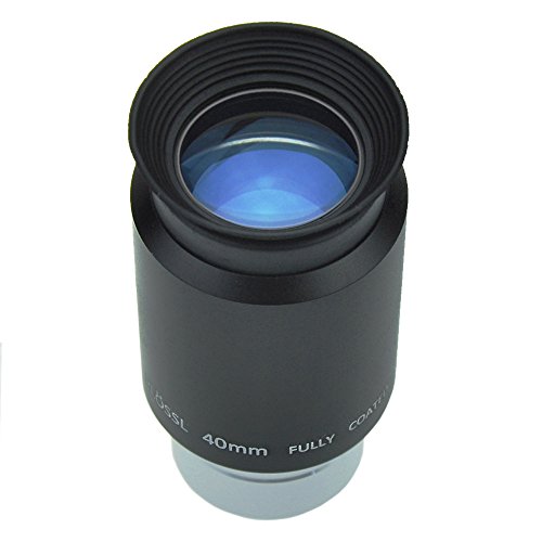 Gosky 1.25inch Plossl Telescope Eyepiece - 4-Element Plossl Design - Threaded for Standard 1.25inch Astronomy Filters (40mm)