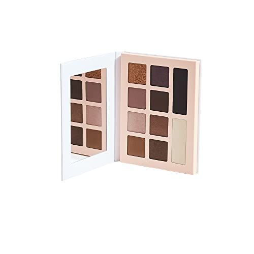 Honest Beauty Get It Together Eyeshadow Palette with 10 Pigment-Rich Shades | Dermatologist Tested + Cruelty Free | 0.67 oz.