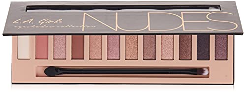 L.A. Girl Beauty Brick Eyeshadow, Nudes, 0.42 Ounce