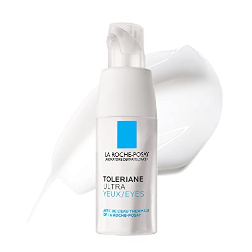 La Roche-Posay Toleriane Ultra Eye Cream Soothing Repair Moisturizer, Soothes and Comforts Sensitive Skin, Allergy Tested, Fragrance Free, Alcohol Free