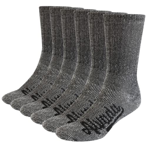 Merino Wool Hiking Socks Thermal Warm Crew Winter Boot Sock For Men Women 3 Pairs ML