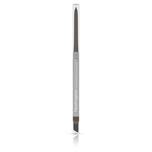 Neutrogena Nourishing Eyeliner Pencil, Built-in Sharpener for Precise Application and Smudger for Soft Smokey Look, Luminous, Nonfading and Nonsmudging Spiced Chocolate 30.01 oz