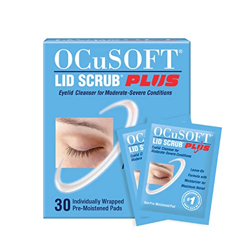 OCuSOFT Lid Scrub Plus, Pre-Moistened Pads, 30 Count