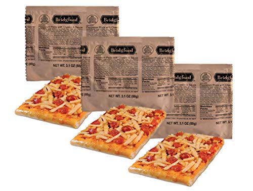 Pepperoni Pizza Slices / MRE 'Meal, Ready to Eat' / 3, 6, 9 or 12 pack options! (3 pack)