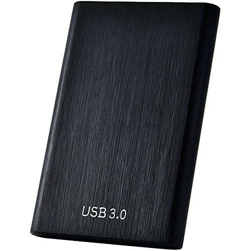 POENOWNE External Hard Drive 2000GB Protable External Hard Drive High Speed USB 3.0 Protable Hard Drive External HDD 2000GB Compatible with PC, Laptop, Desktop and Mac (Black)