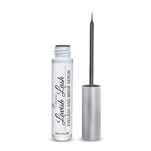 Pronexa Hairgenics Lavish Lash – Eyelash Growth Enhancer & Brow Serum with Biotin & Natural Growth Peptides for Long, Thick Lashes and Eyebrows! Dermatologist Certified, Cruelty Free & Hypoallergenic.