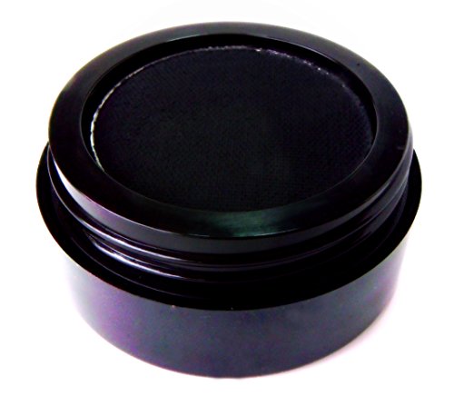 Pure Zivaª Black Matte Cake Eyeliner & Eyeshadow, Water Activated Pressed Powder; Gluten & Cruelty Free