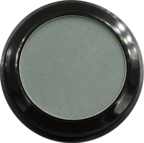 Pure Zivaª Spruce Matte Deep Green Blue Grey Gray Pressed Powder Single Vegan Eyeshadow; Talc, Paraben & Cruelty Free