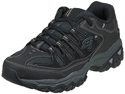 Skechers mens AfterÃ‚ burnÃ‚ m.fit fashion sneakers, Black, 13 X-Wide US