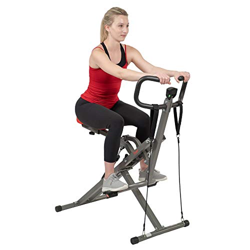 Sunny Health & Fitness Row-N-Ride PRO™ Squat Assist Trainer, 300 LB. Capacity - SF-A020052