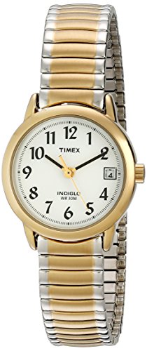Timex Women's T2H491 Easy Reader 25mm Two-Tone Stainless Steel Expansion Band Watch