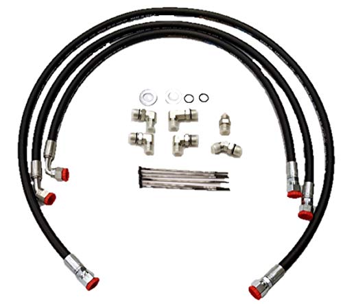 (06-10) Duramax Transmission Lines/Hoses (5/8") XTREME-DUTY upgrade-LLY/LBZ/LMM - Allison Transmission Cooler Lines