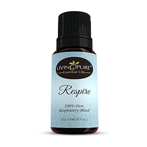 #1 Respiratory Essential Oil & Sinus Relief Blend - Supports Allergy Relief, Breathing, Congestion Relief, & Respiratory Function - 100% Organic Therapeutic & Aromatherapy Grade - 15ml