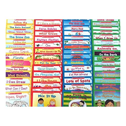 60 Easy Phonics Leveled A B C D Gurided Readers Kindergarten Learn to Read LOT - Complete Learn to Read Set