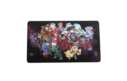 AART TM Custom Ghostrick Playmat with Card Link Zone Playmat - Zones Play mat TCG Playmat - TCG Play mat Duel Playmat Gaming Mat Board Games Mat