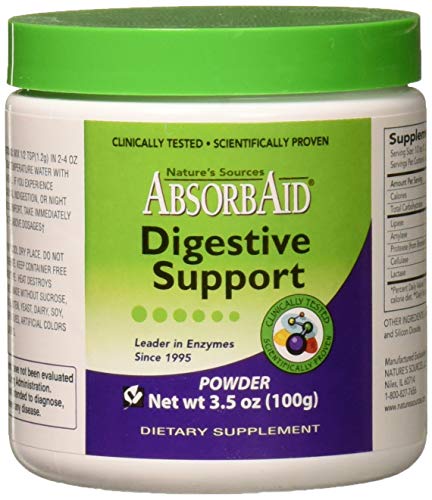 AbsorbAid Digestive Enzymes 100 Grams, Proven to Increase Vital Nutrient Absorption by up to 71%