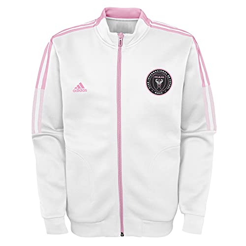 adidas MLS INTER MIAMI CF Boys Youth ANTHEM TRAVEL JACKET Size BXL20