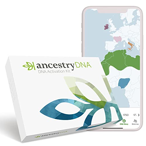 AncestryDNA: Genetic Ethnicity Test, Ethnicity Estimate, AncestryDNA Test Kit…