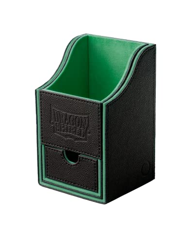 Arcane Tinman Dragon Shield: Nest Plus Deck Box - Black & Green, Large AT-40202